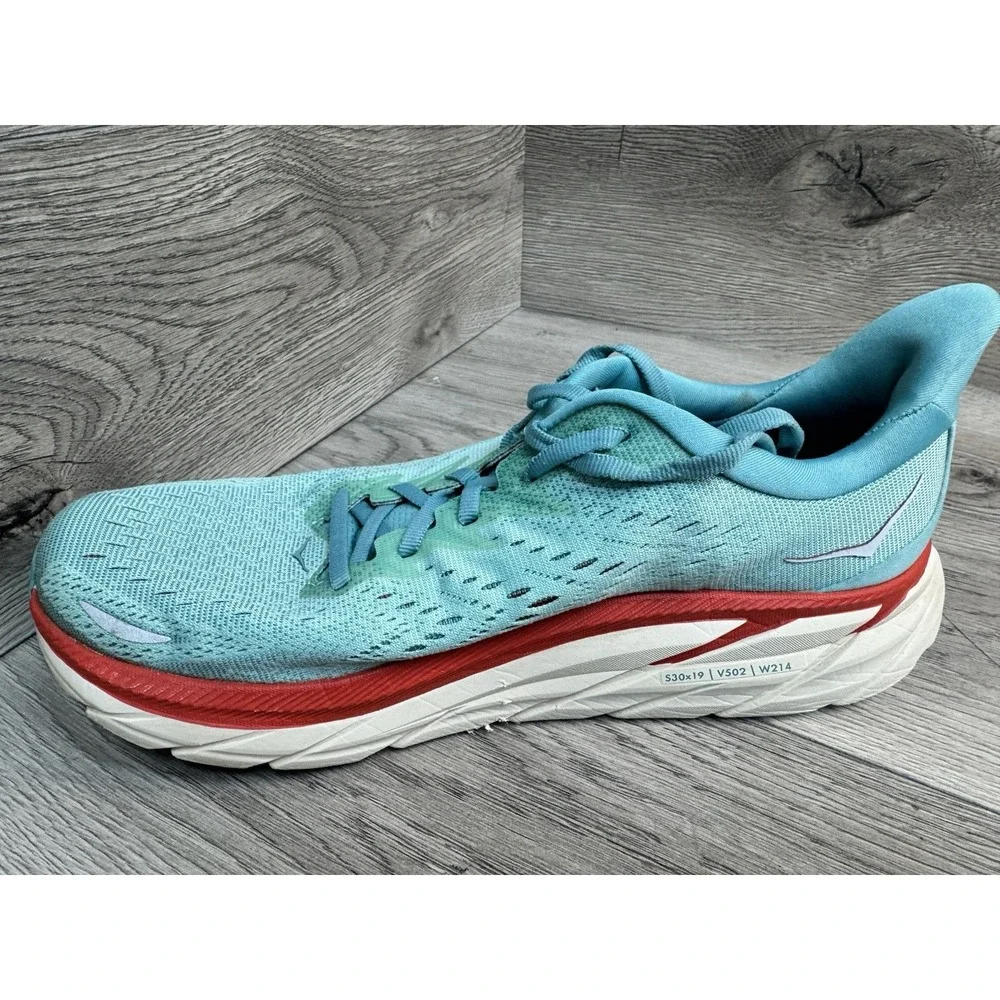 HOKA ONE ONE Clifton 8 Women's Cushioned Running Shoes Size 9.5 B 1119394 AEBL